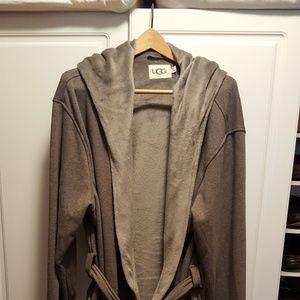 UGG Men's Brunswick Hooded Robe Sz M/L